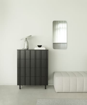 Rib dresser 4 lådor - Soft Black - Normann Copenhagen
