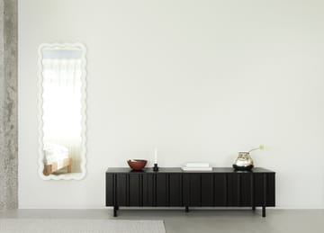 Rib sideboard låg - Soft Black - Normann Copenhagen