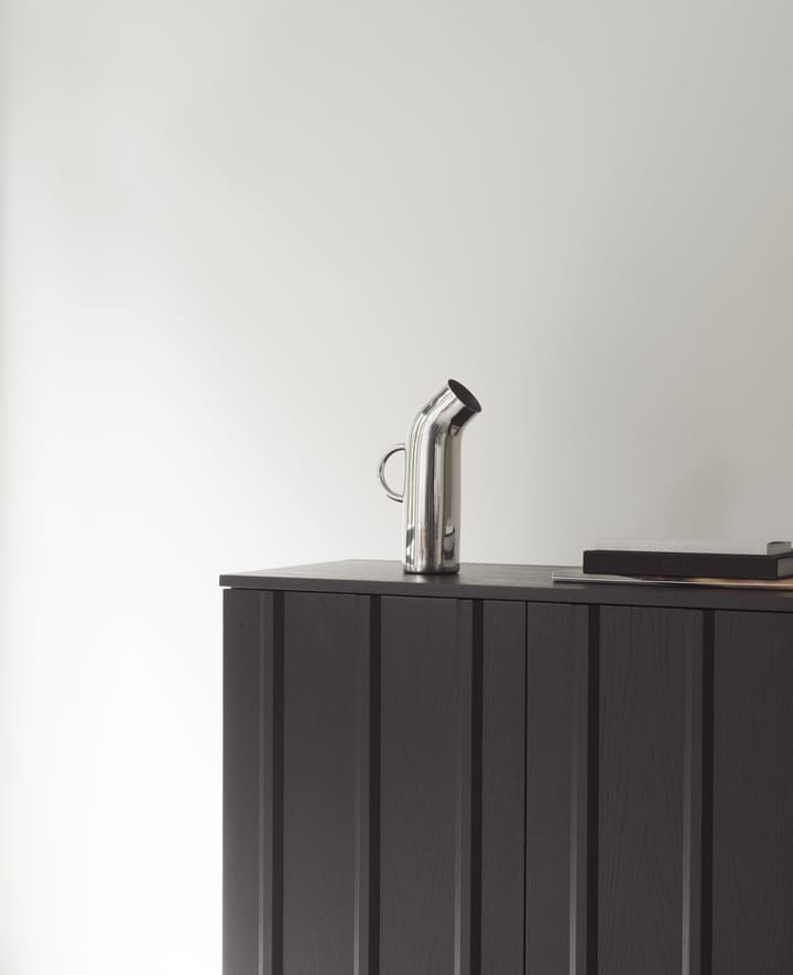 Rib skåp 96x98,5 cm, Soft Black Normann Copenhagen