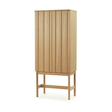 Rib skåp - Oak, 166,5x70x43 cm - Normann Copenhagen