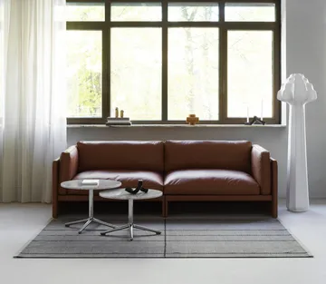 Seam matta - Grey tones, 200x300 cm - Normann Copenhagen