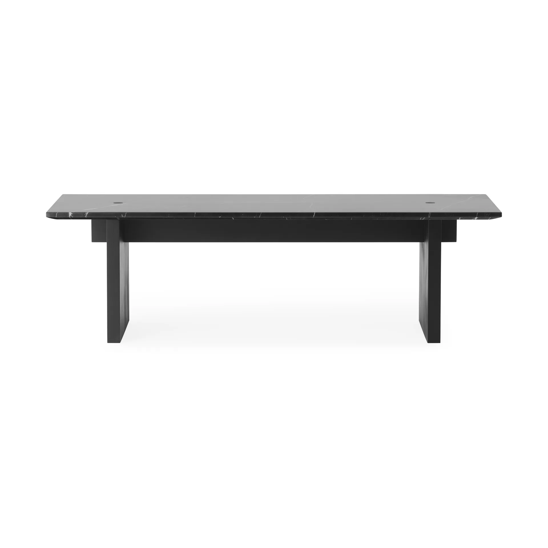 Solid Table soffbord 130x38,5x40 cm, Black Normann Copenhagen