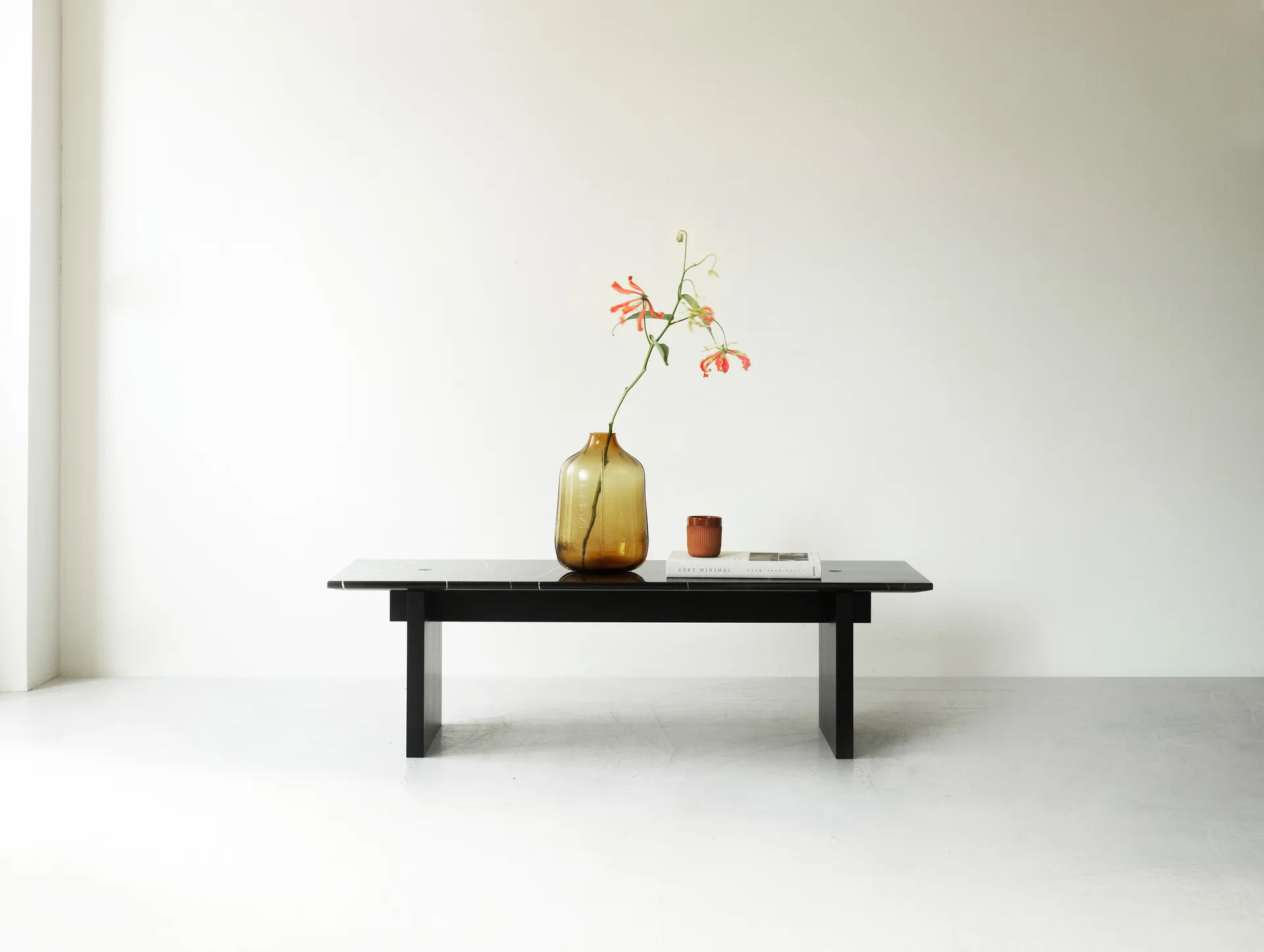 Solid Table soffbord 130x38,5x40 cm, Black Normann Copenhagen