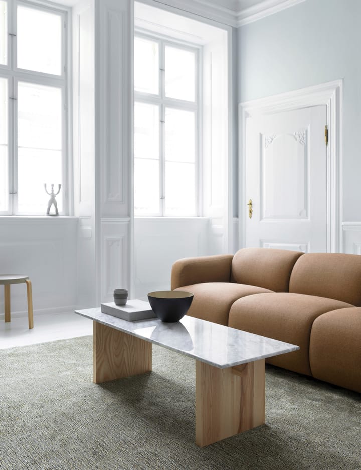 Solid Table soffbord 130x38,5x40 cm, White Normann Copenhagen