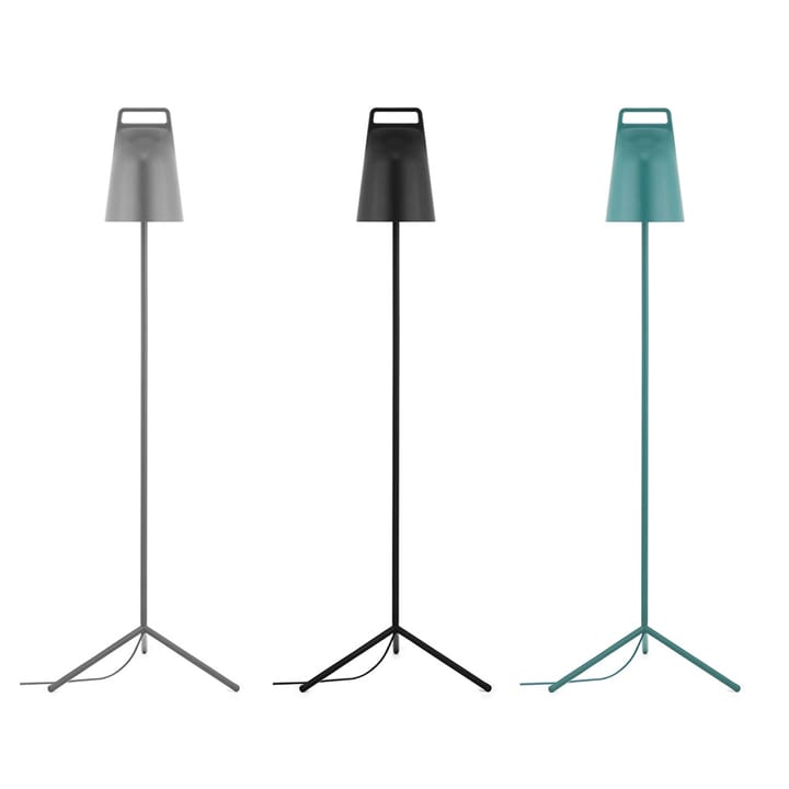 Stage golvlampa - black, pulverlackerat stål - Normann Copenhagen