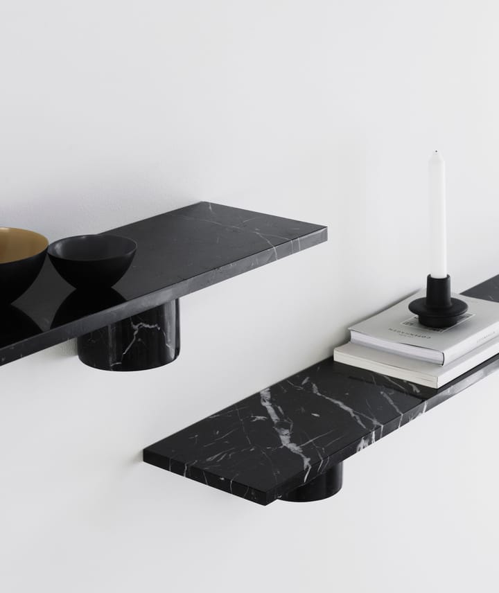 Sten Shelf hylla 120 cm, Black marble Normann Copenhagen
