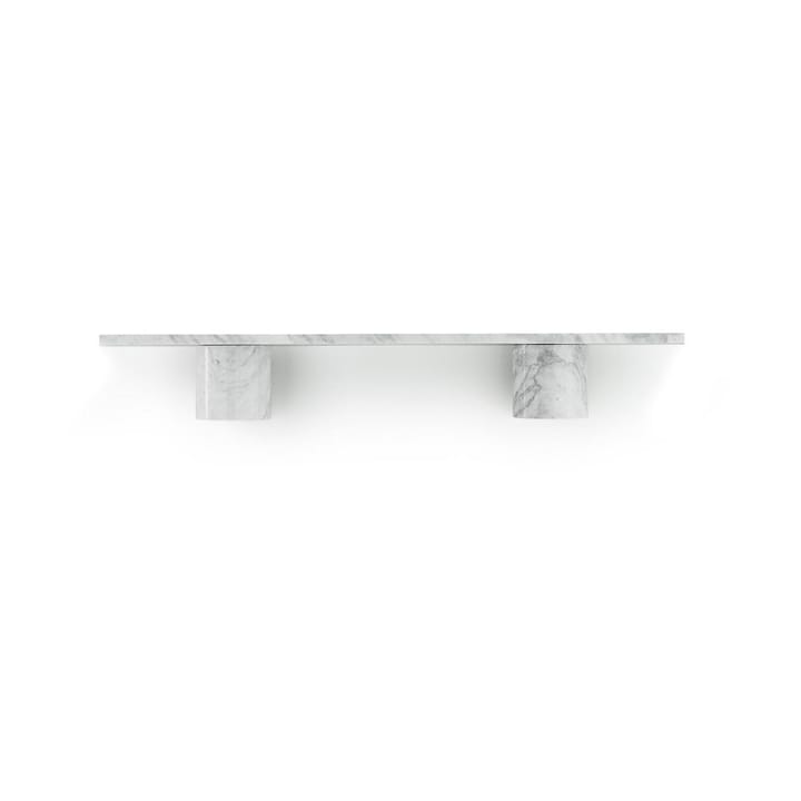 Sten Shelf hylla 80 cm - White marble - Normann Copenhagen