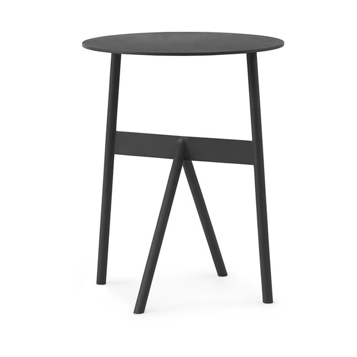 Stock Table sidobord Ø37 cm H:46 cm - Black - Normann Copenhagen