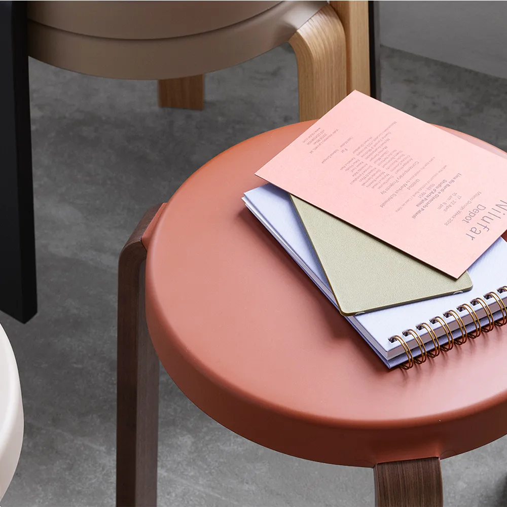 Tap pall, black, svarta ekben Normann Copenhagen