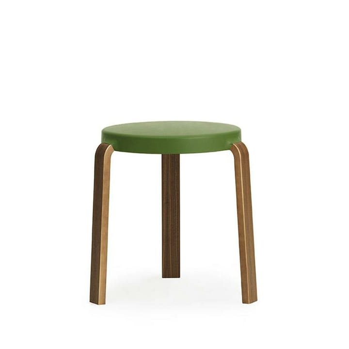 Tap pall - olive, valnötsben - Normann Copenhagen