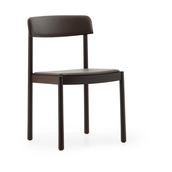 Timb stol - Brown ash-ultra leather chocolate - Normann Copenhagen