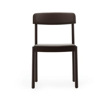 Timb stol - Brown ash-ultra leather chocolate - Normann Copenhagen