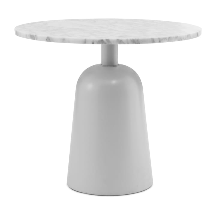 Turn justerbart bord Ø55 cm - Vit marmor - Normann Copenhagen