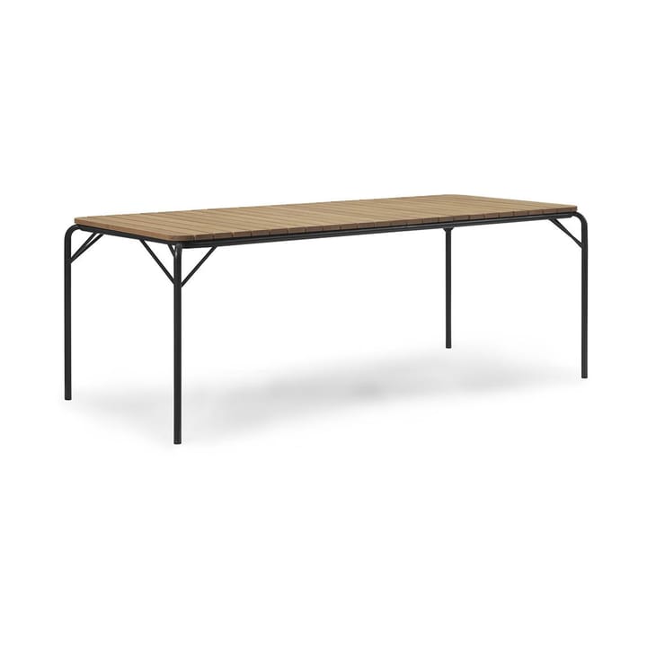 Vig Robinia matbord 90x200 cm - Black - Normann Copenhagen