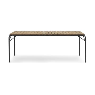 Vig Robinia matbord 90x200 cm - Black - Normann Copenhagen