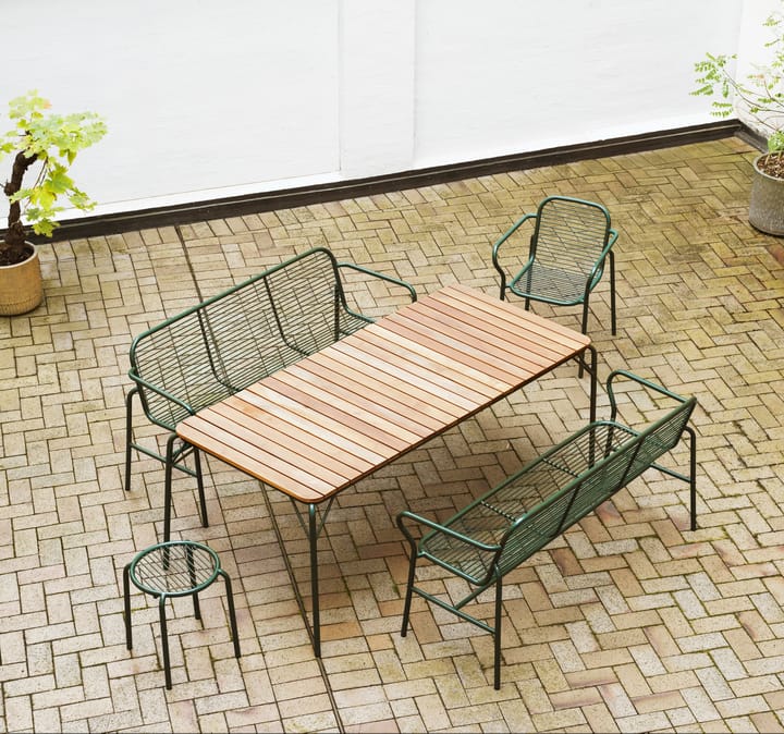 Vig Robinia matbord 90x200 cm, Green Normann Copenhagen