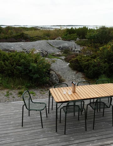 Vig Robinia matbord 90x200 cm - Green - Normann Copenhagen