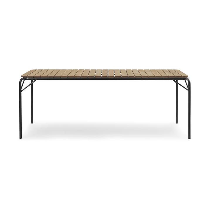 Vig Table Robinia matbord 90x200 cm - Black - Normann Copenhagen