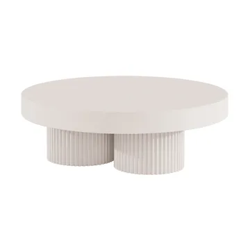 Gear soffbord - Chalk, Ø120 cm - NORR11