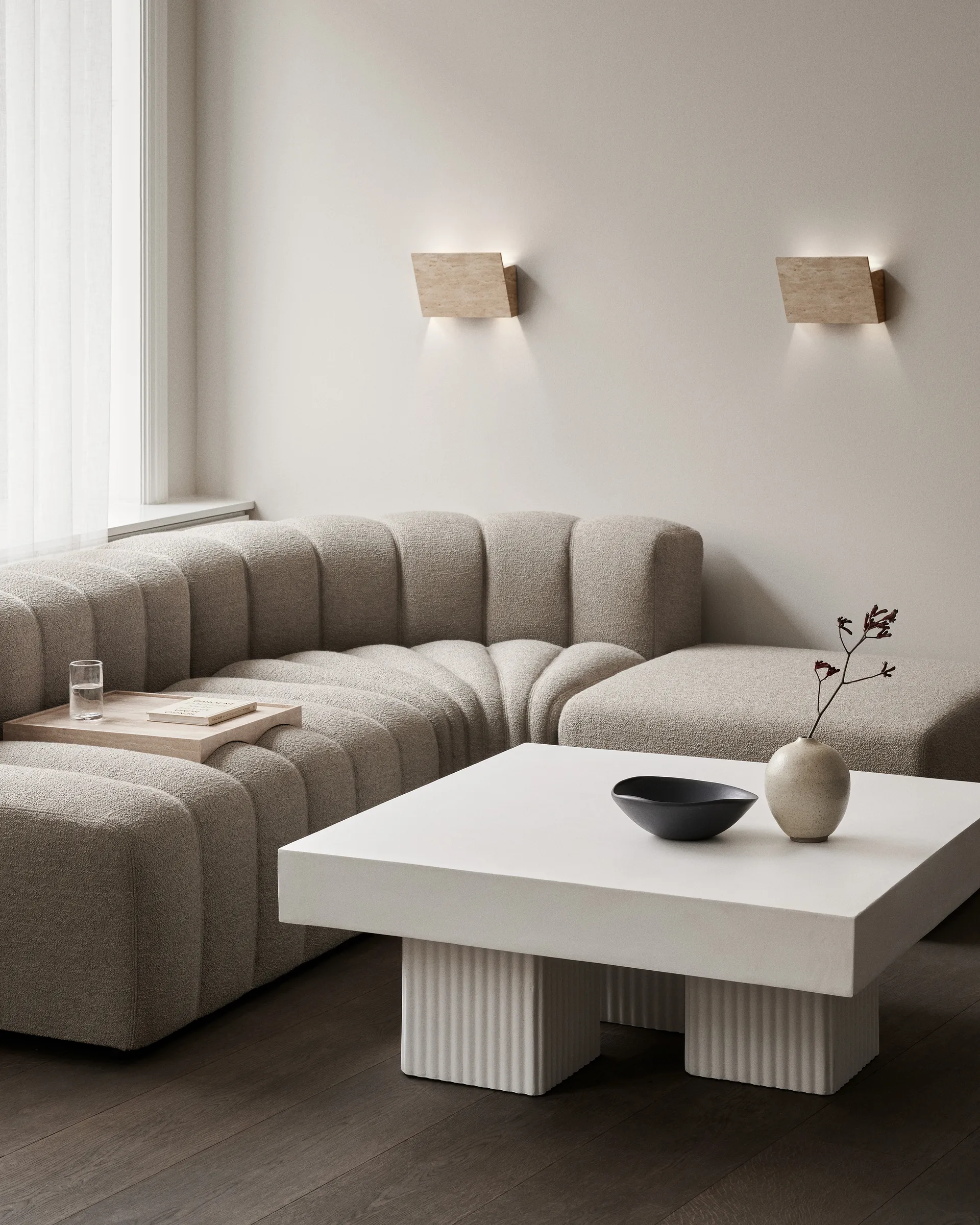 Gear soffbord, Clay, 100x100 cm NORR11