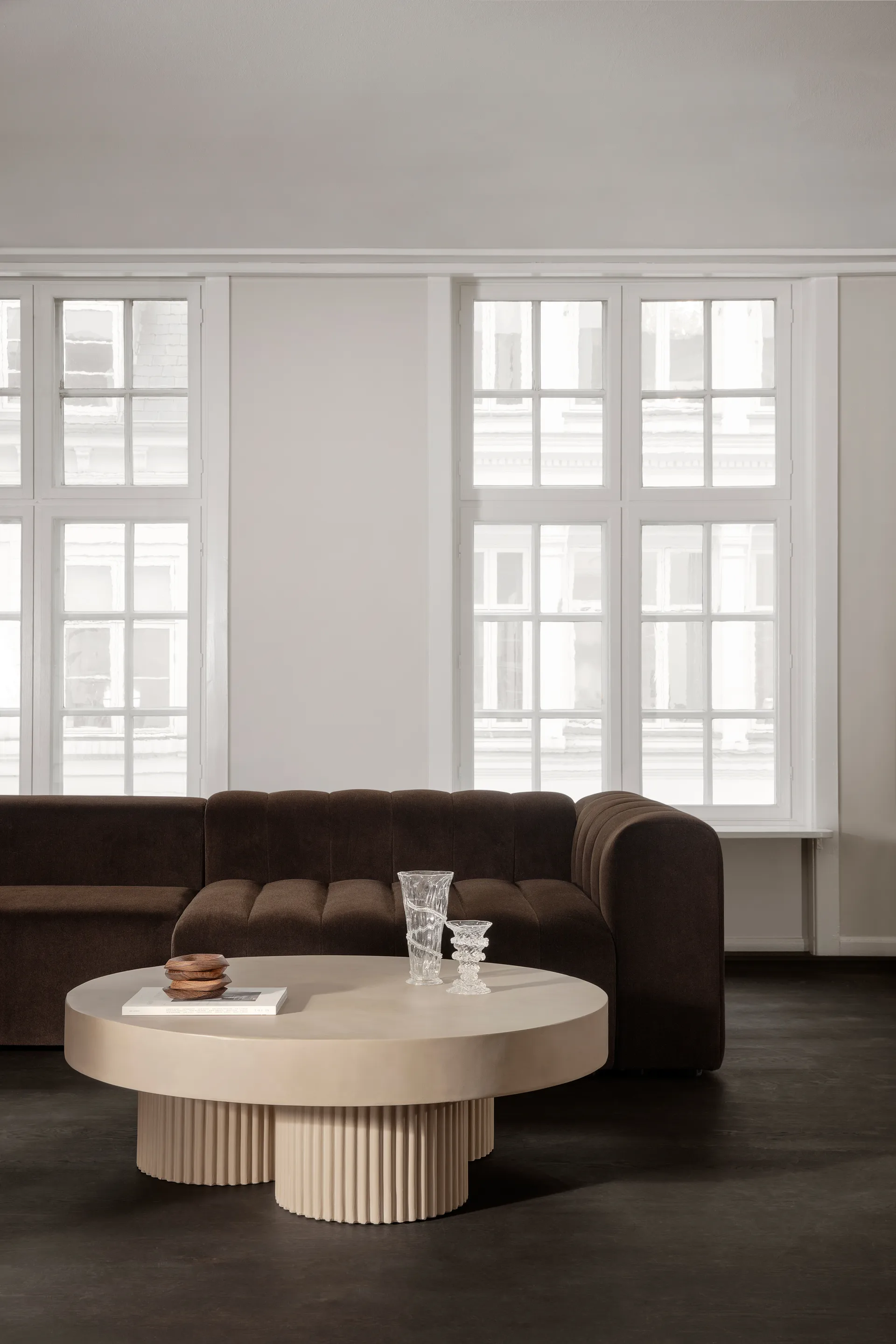 Gear soffbord, Clay, Ø120 cm NORR11