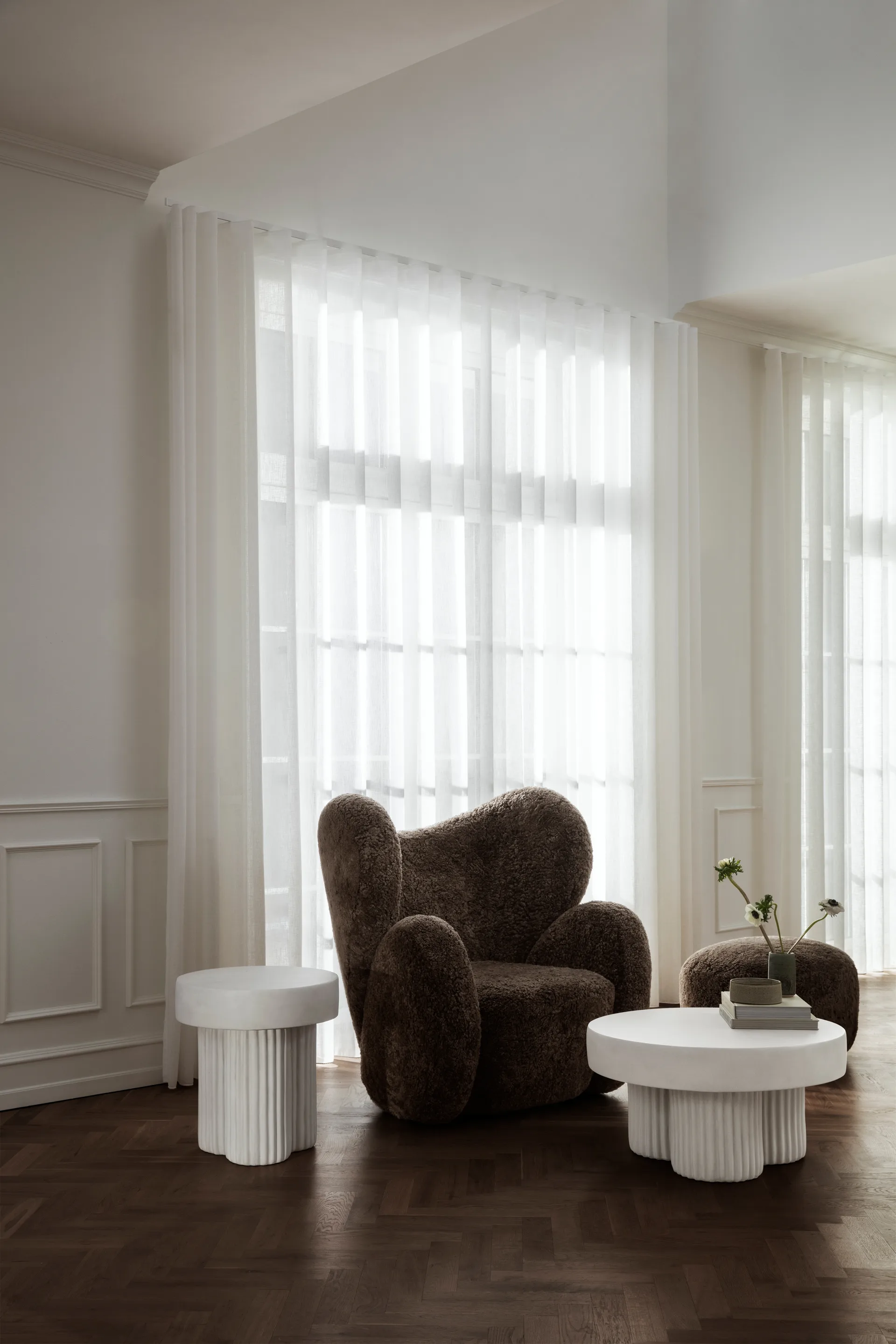 Gear soffbord högt Ø45 cm, Clay, Ø45 cm NORR11