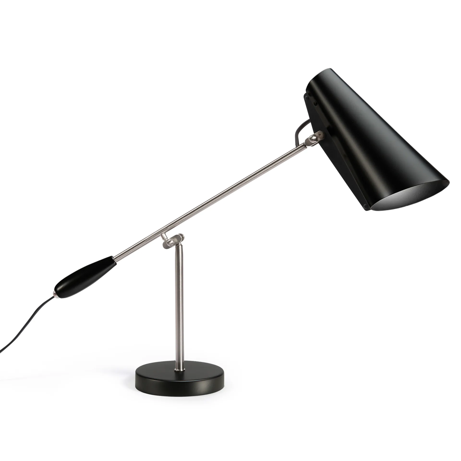 Birdy bordslampa, Black-steel Northern