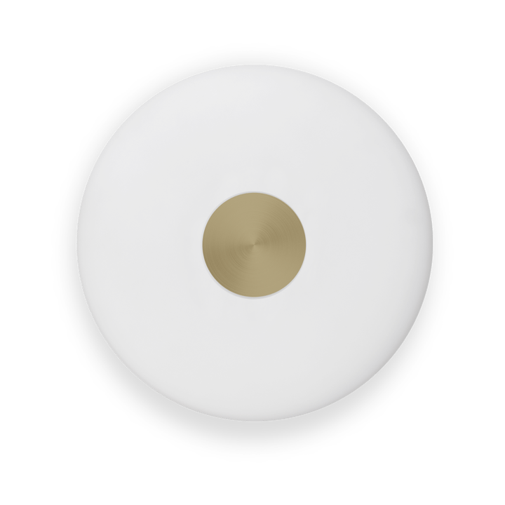Glint vägglampa Ø36 cm - Opalglas vit - Northern