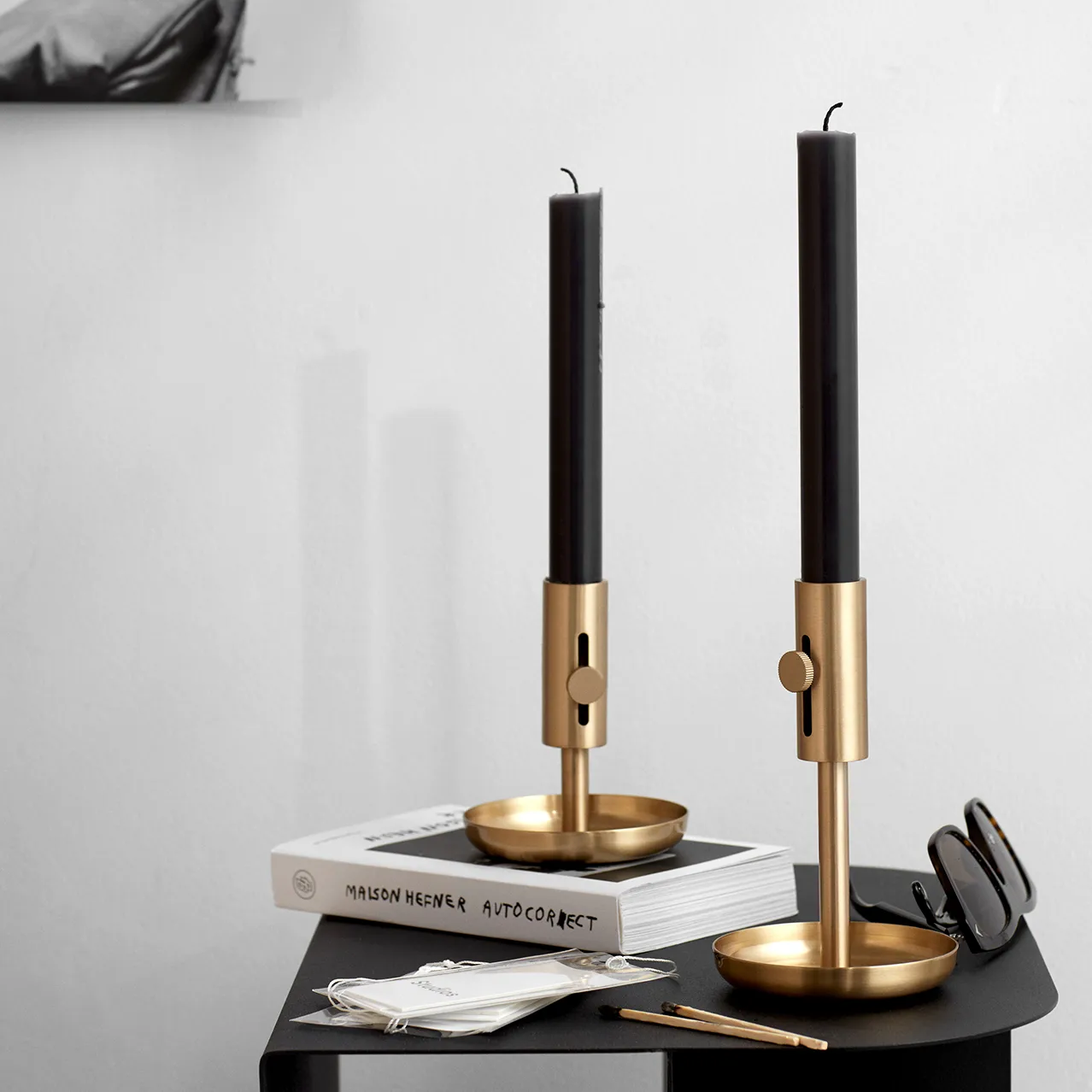 Granny ljusstake hög, Mässing Northern