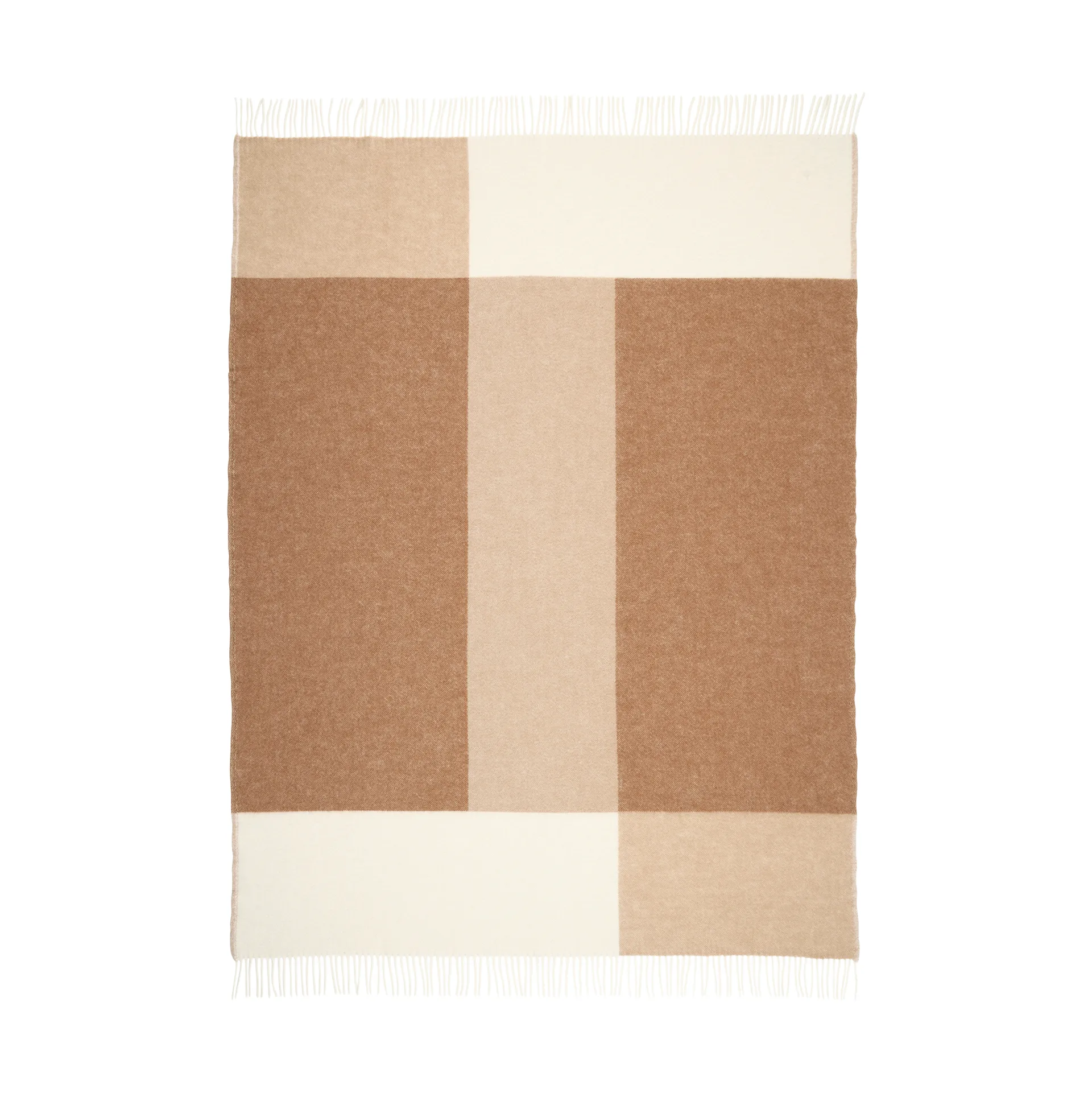 Layer pläd, Brun, 130x170 cm Northern