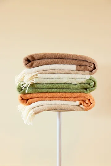 Layer pläd - Grön, 130x170 cm - Northern