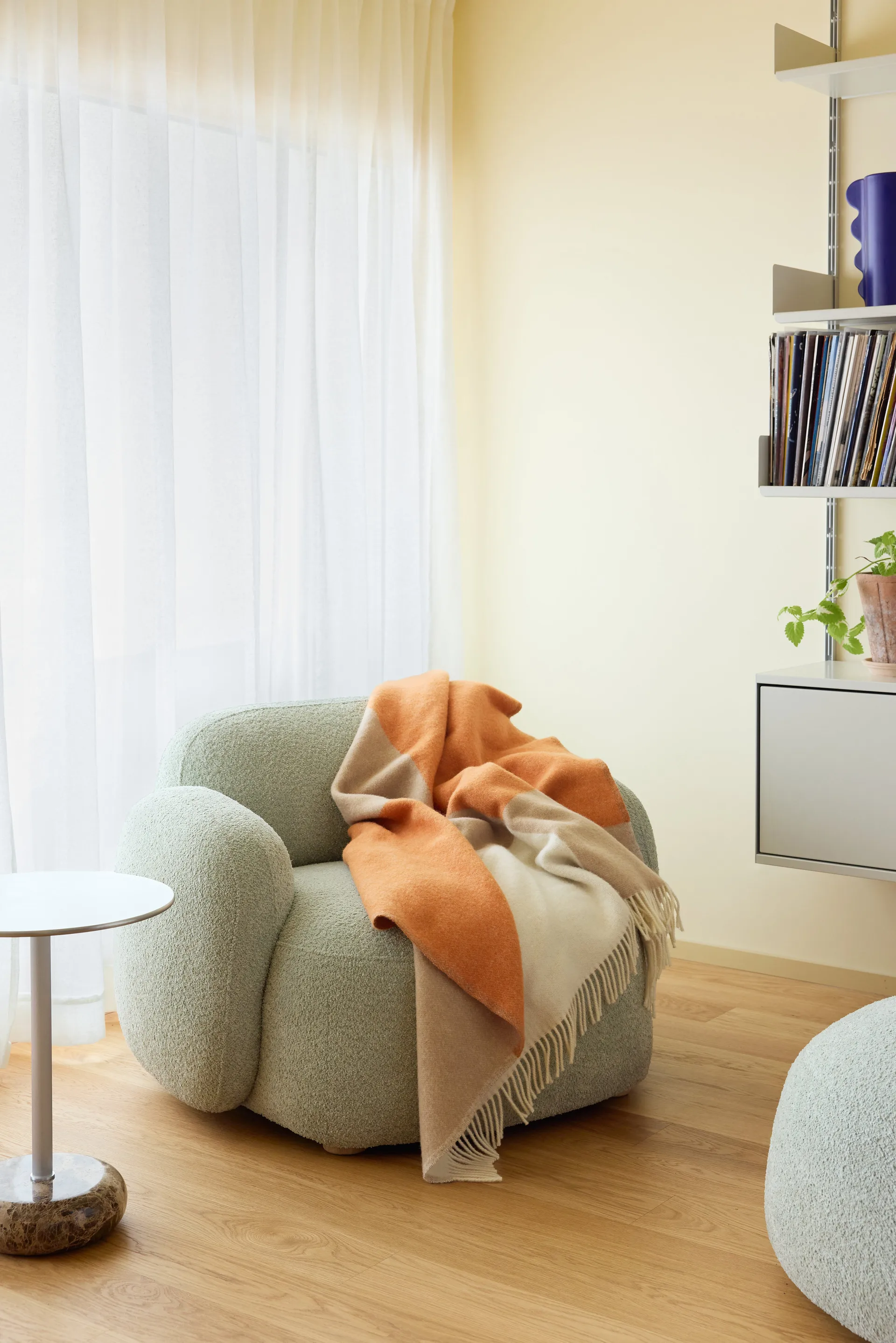 Layer pläd, Orange, 130x170 cm Northern