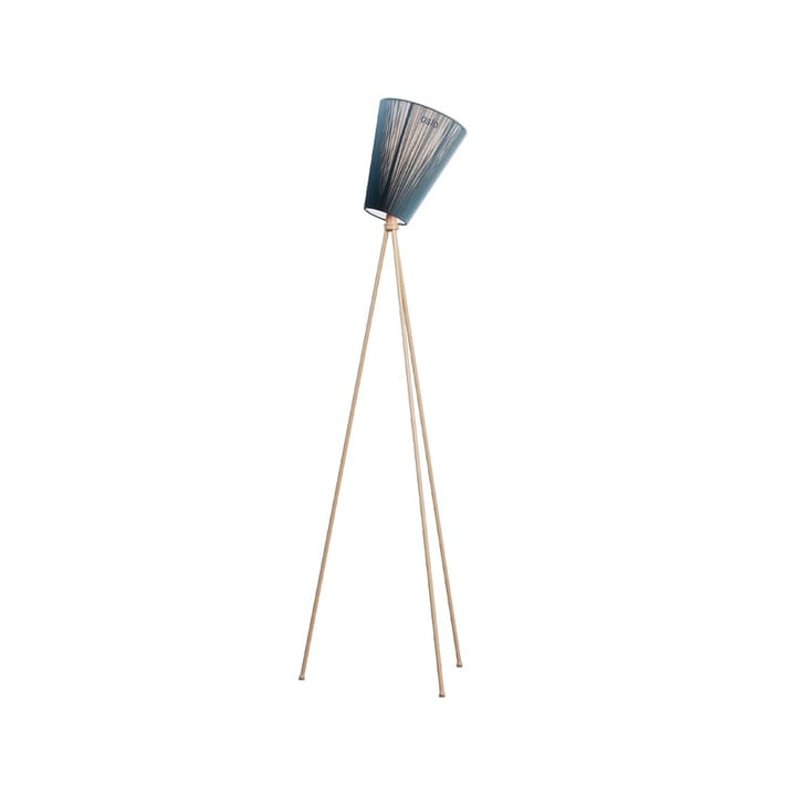 Oslo Wood golvlampa - green, beige stativ - Northern