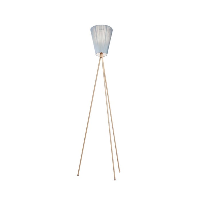 Oslo Wood Golvlampa - light blue, beige stativ - Northern