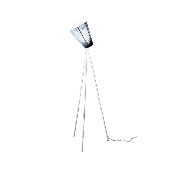 Oslo Wood golvlampa - Light blue, matt vitt stativ - Northern