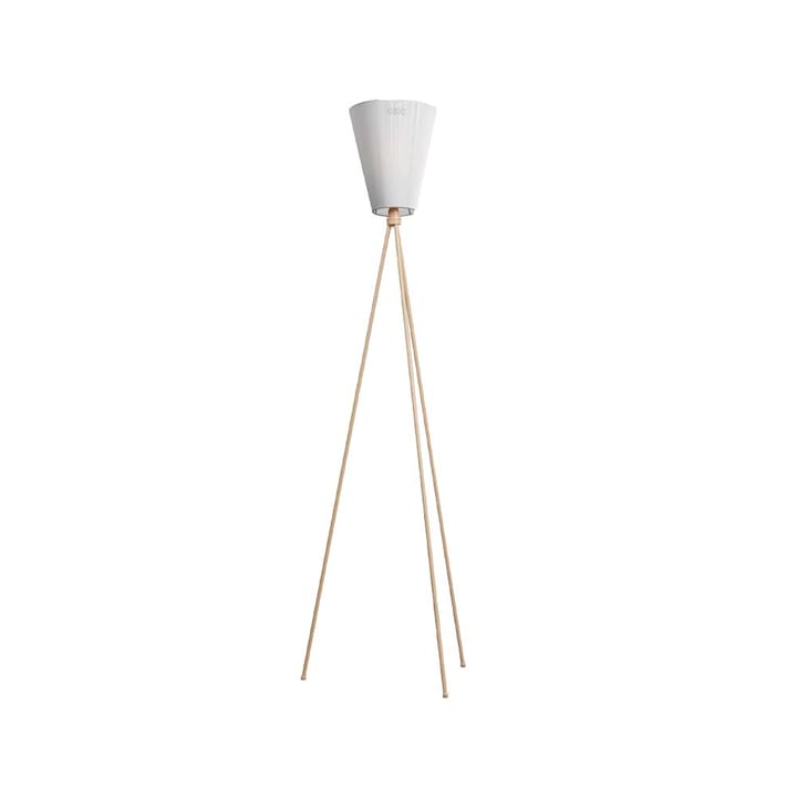 Oslo Wood golvlampa - white, beige stativ - Northern