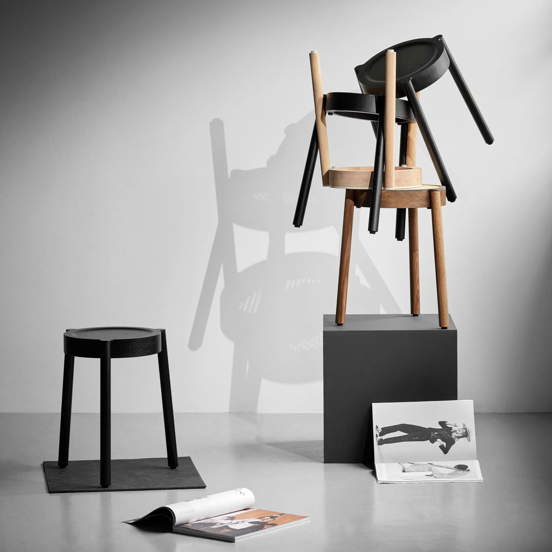 Pal pall, Svart ek Northern