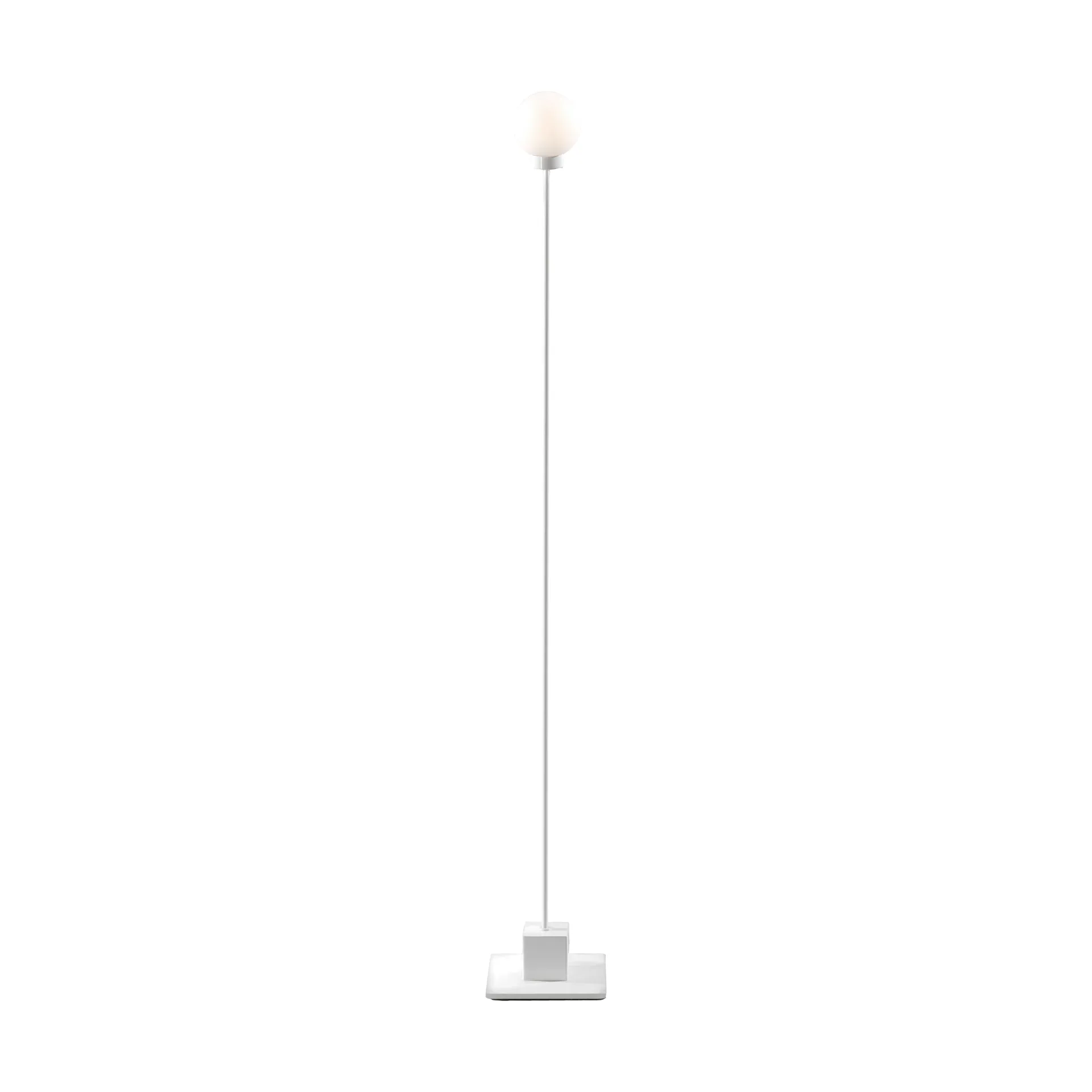 Snowball golvlampa 117 cm, White Northern
