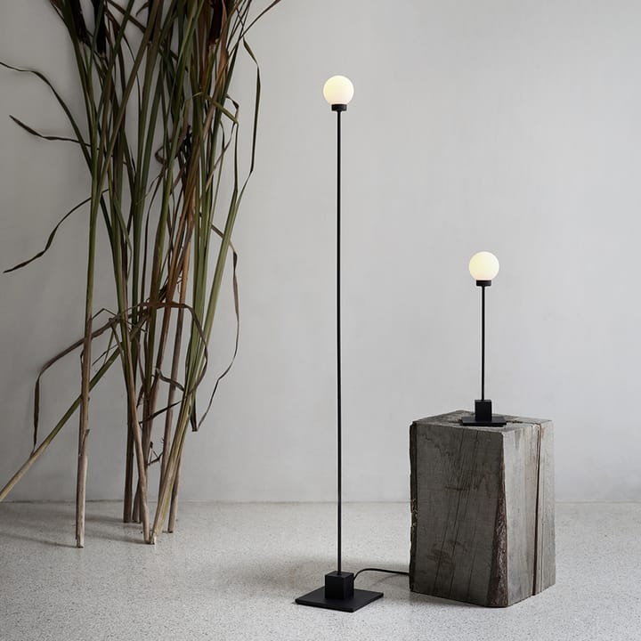 Snowball Golvlampa, white, vitt opalglas Northern