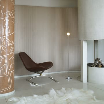 Snowball Golvlampa - white, vitt opalglas - Northern