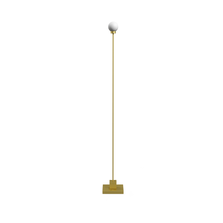 Snowball portabel golvlampa 122 cm - Mässing - Northern