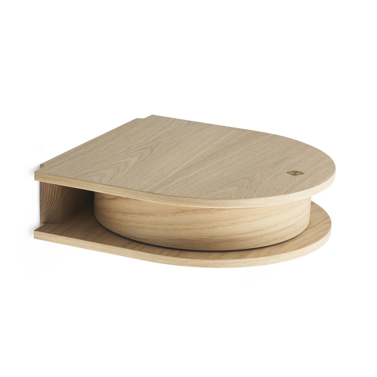 Northern Valet låda vägghängd small Light oiled oak