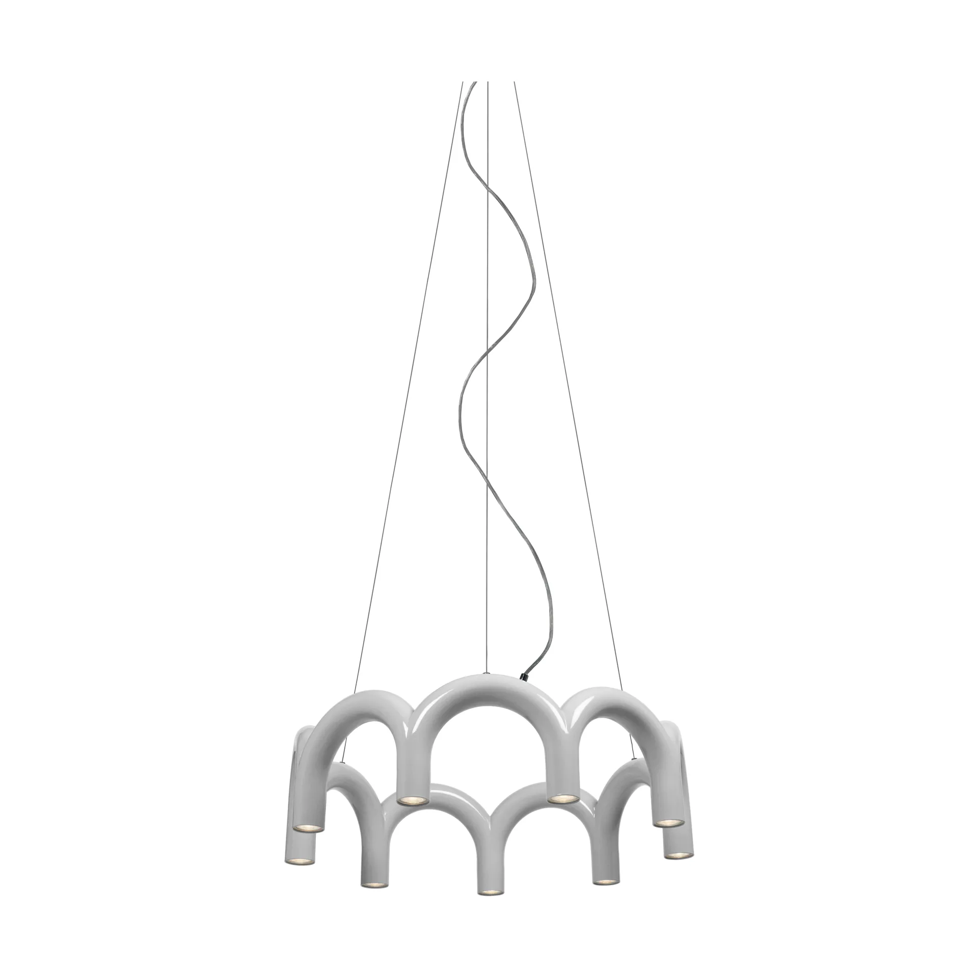 Arch circle pendel, White,  Ø76 cm Oblure