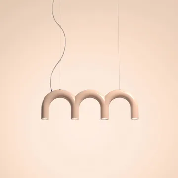 Arch triplette pendel - Nude, 65,6 cm - Oblure