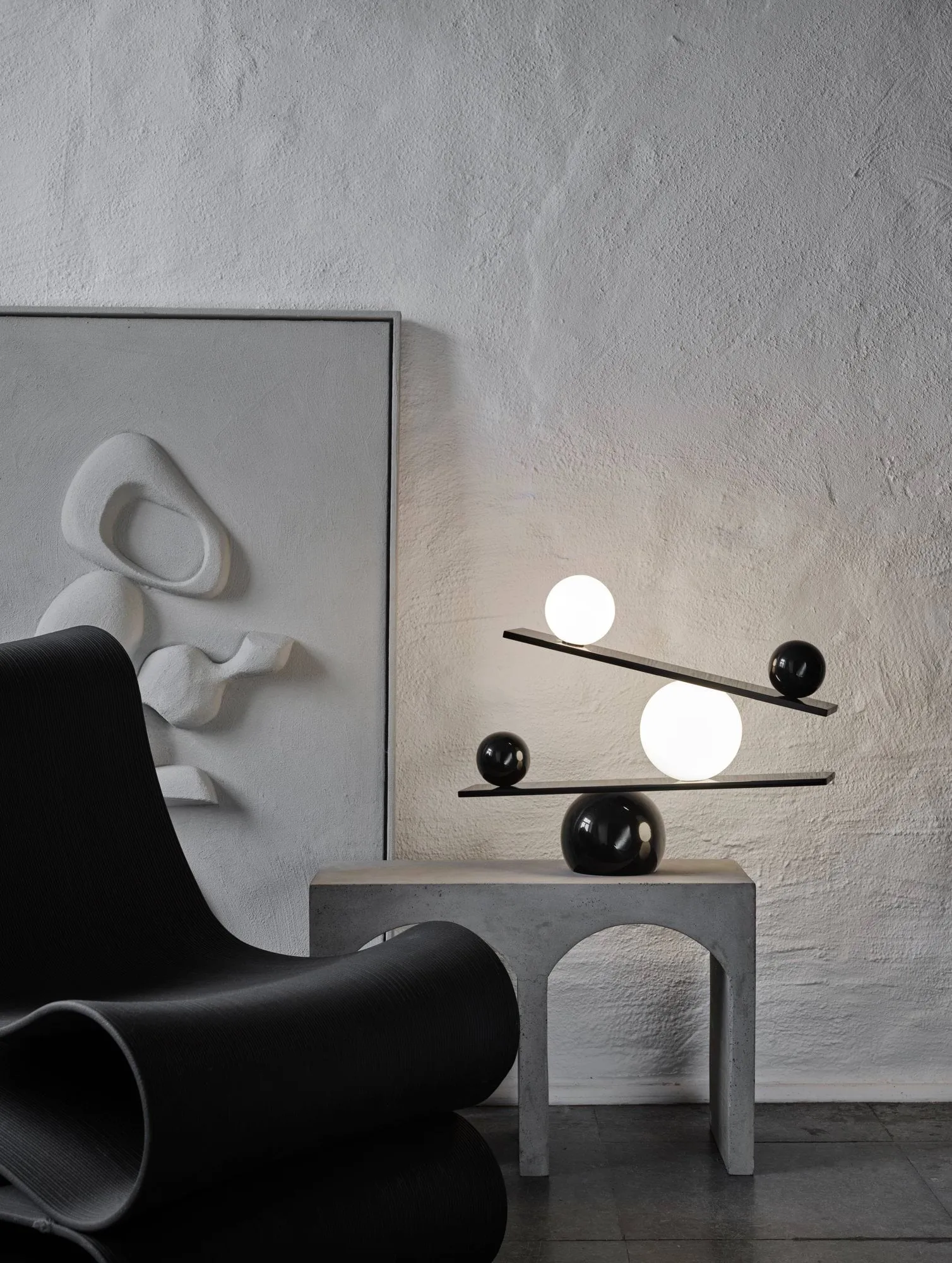 Balance bordslampa, Black, v2 Oblure