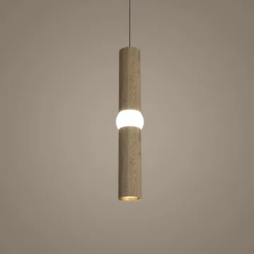 Lightbone pendel - Medium 53,8 cm, natural oak - Oblure