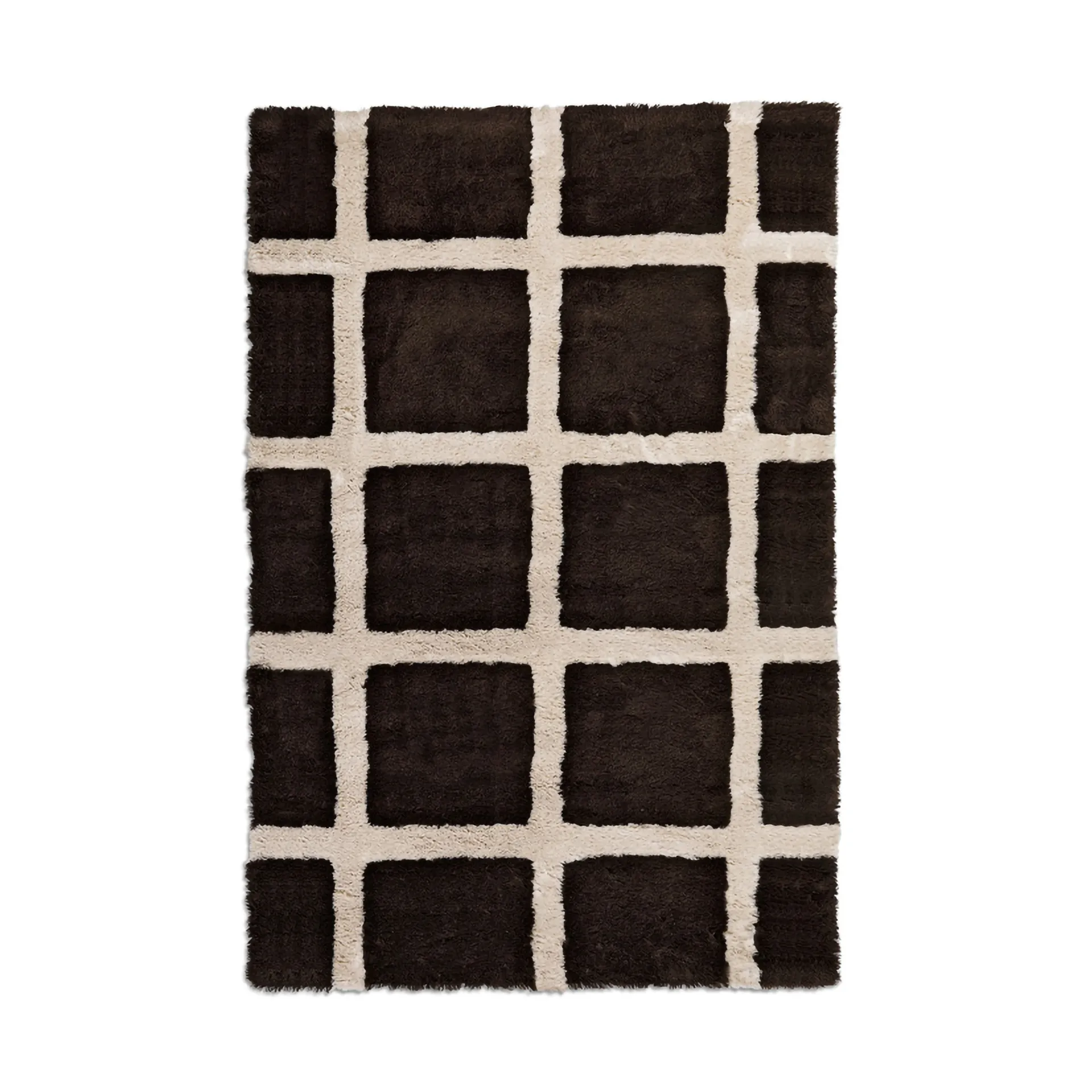 ODC Line Big Scale ullmatta, Brown beige, 200x300 cm Ogeborg