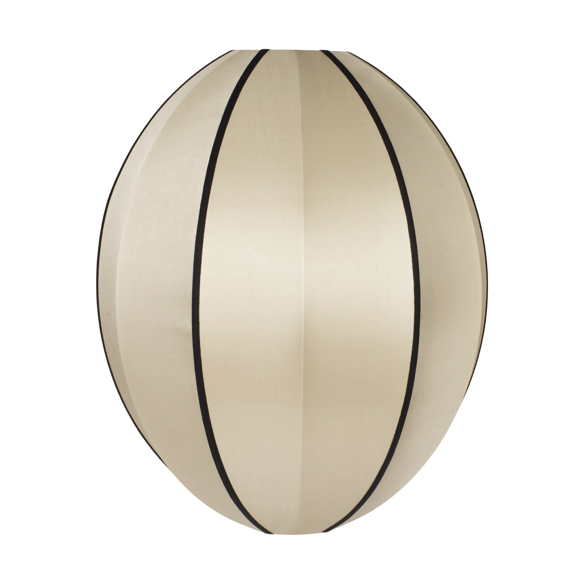 Indochina Classic Oval L lampskärm, Kit-black Oi Soi Oi