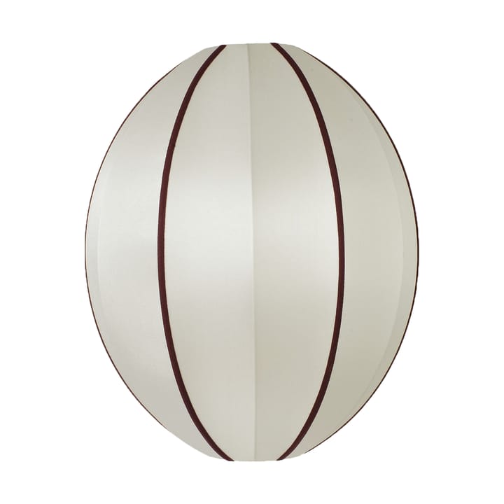 Indochina Classic Oval L lampskärm - Offwhite-bordeaux - Oi Soi Oi