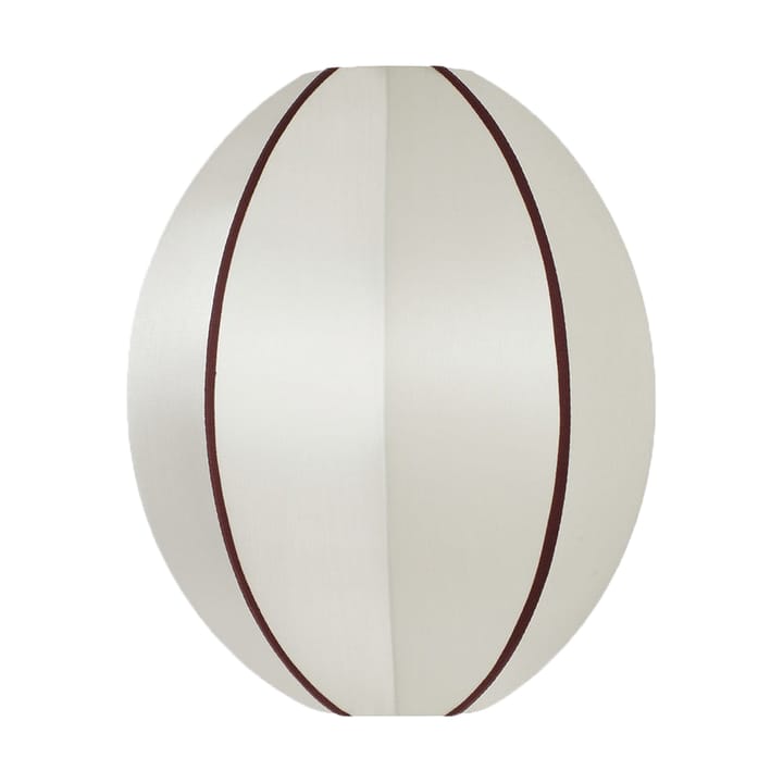 Indochina Classic Oval S lampskärm - Offwhite-bordeaux - Oi Soi Oi